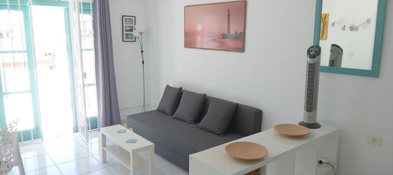 Charming Studio Los Cristianos Hill Heated Pool Exterior foto