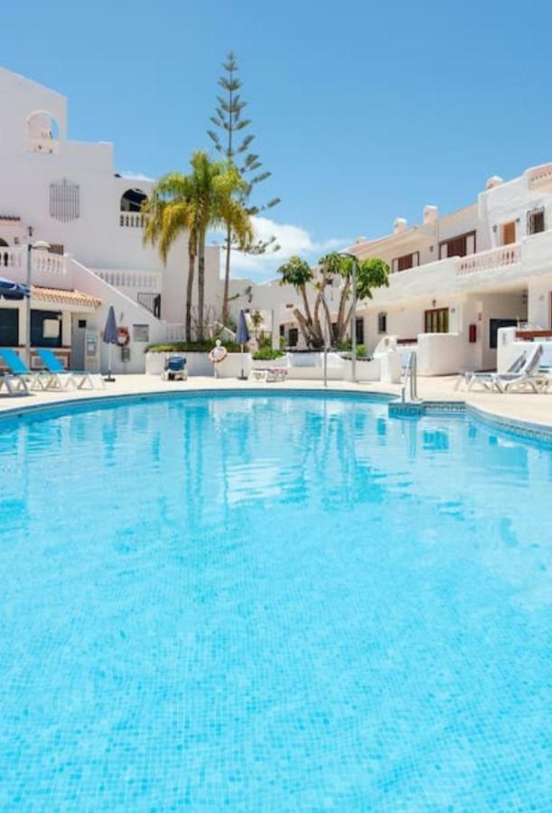 Charming Studio Los Cristianos Hill Heated Pool Exterior foto