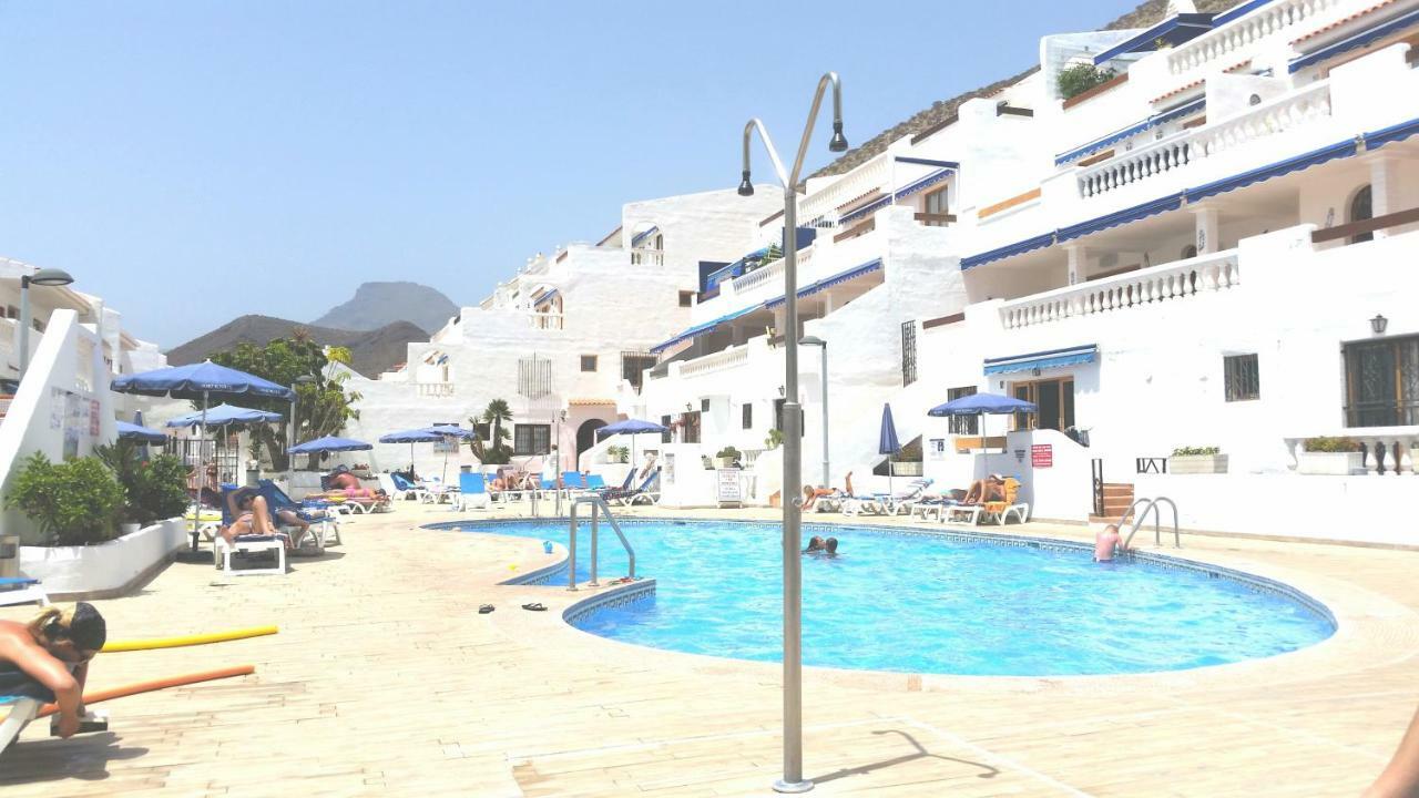 Charming Studio Los Cristianos Hill Heated Pool Exterior foto