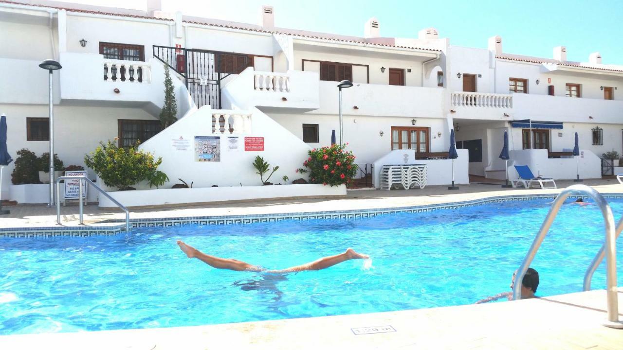 Charming Studio Los Cristianos Hill Heated Pool Exterior foto